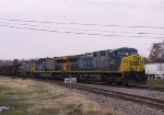 CSX 450 leads a coal train